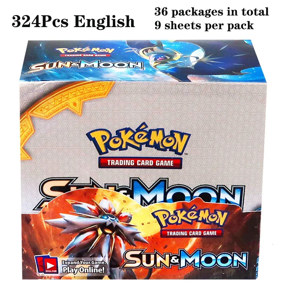 Scatola booster Misti Pokémon Carte Collezionabili Otaku Family Store, 36 buste da 9 carte, edizione inglese, 324 carte totali
