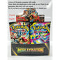 Scatola di carte Pokémon TCG Booster Box Mega Evolution, Phantasmal Flames e Ascended Heroes con buste e pacchetti casuali.