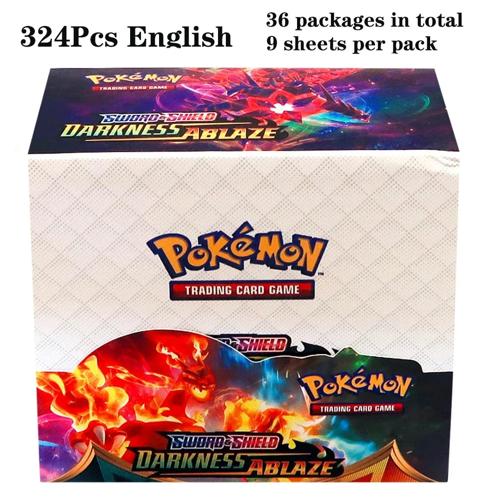 Scatola booster Misti Pokemon Carte Collezionabili Otaku Family Store, 36 buste da 9 carte, edizione inglese, 324 carte totali