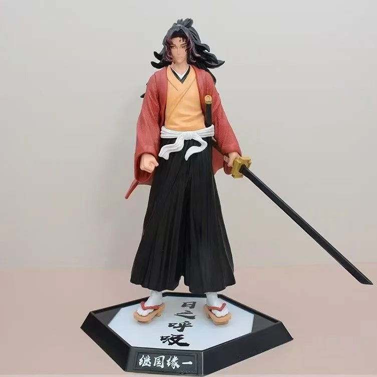 Figura action Demon Slayer Kimetsu No Yaiba con personaggi Giyuutarou, Daki, Kokushibo, Tsugikuni, Yoriichi, Douma e Inosuke.