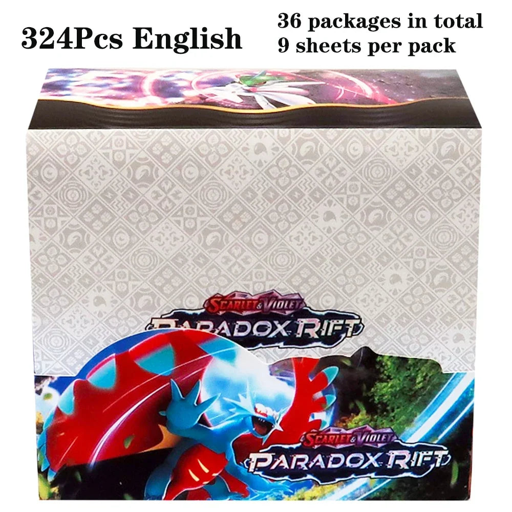 Booster Box Misti Pokemon Carte Collezionabili Otaku Family Store, 36 buste da 9 carte, edizione inglese, 324 carte totali