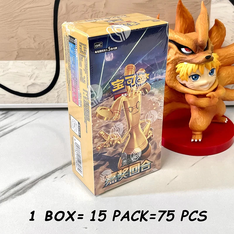 Carte Pokémon TCG Stellar Glass 17.0 Charizard e Gengar, collezione cinese, con immagini illustrate di Pokémon su carte da gioco.