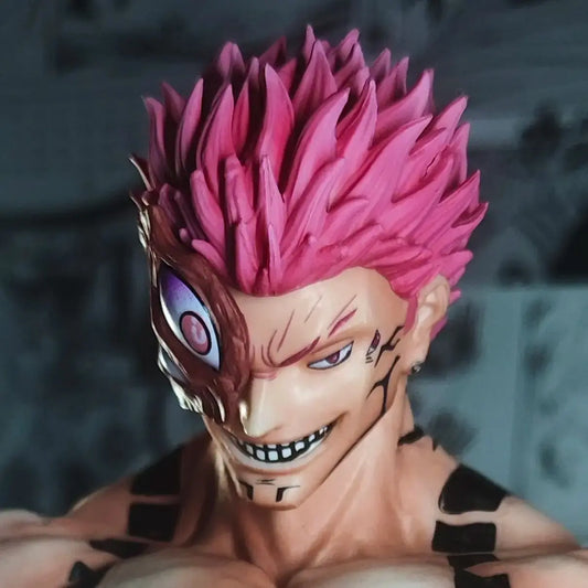 Statua anime Jujutsu Kaisen Ryomen Sukuna forma iniziale, figura da collezione di 30cm, spirito maledetto.