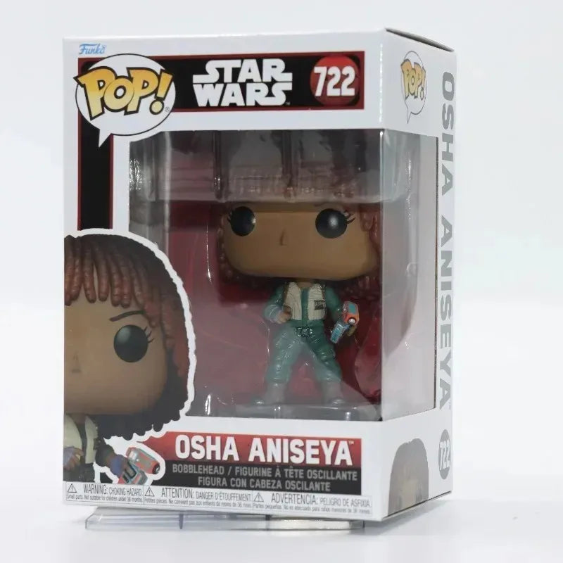 Funko Pop Star Wars Darth Vader e Obi-Wan Kenobi, figura originale Otaku Family Store, dettagliata e colorata, collezione personaggi Star Wars