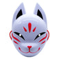 Maschera leggera di volpe per cosplay, copricapo animale con copertura per faccia, accessorio per costume di Halloween, Otaku Family Store