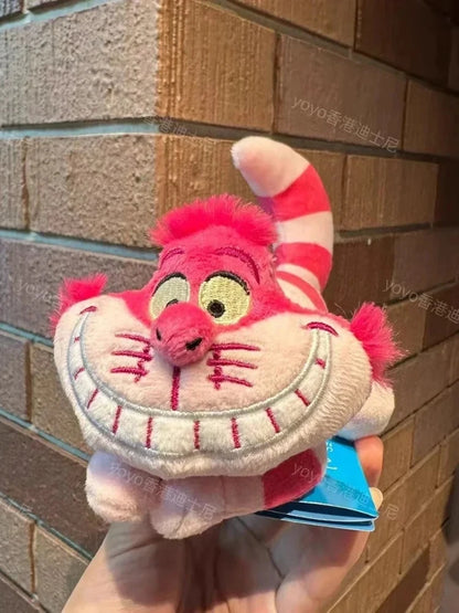 Peluche a spalla del Gatto del Cheshire di Disney, morbido e magnetico, ispirato ad Alice nel Paese delle Meraviglie.