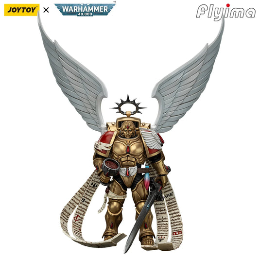 Figura d'azione Warhammer 40K Abaddon the Despoiler e Death Guard, modello con armatura primus e reliqui heavy, marca Otaku Family Store