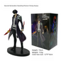 Action figure Sung Jinwoo COLLECTION Solo Leveling, versione anime in PVC alta 18cm, dettagli realistici e dinamici.