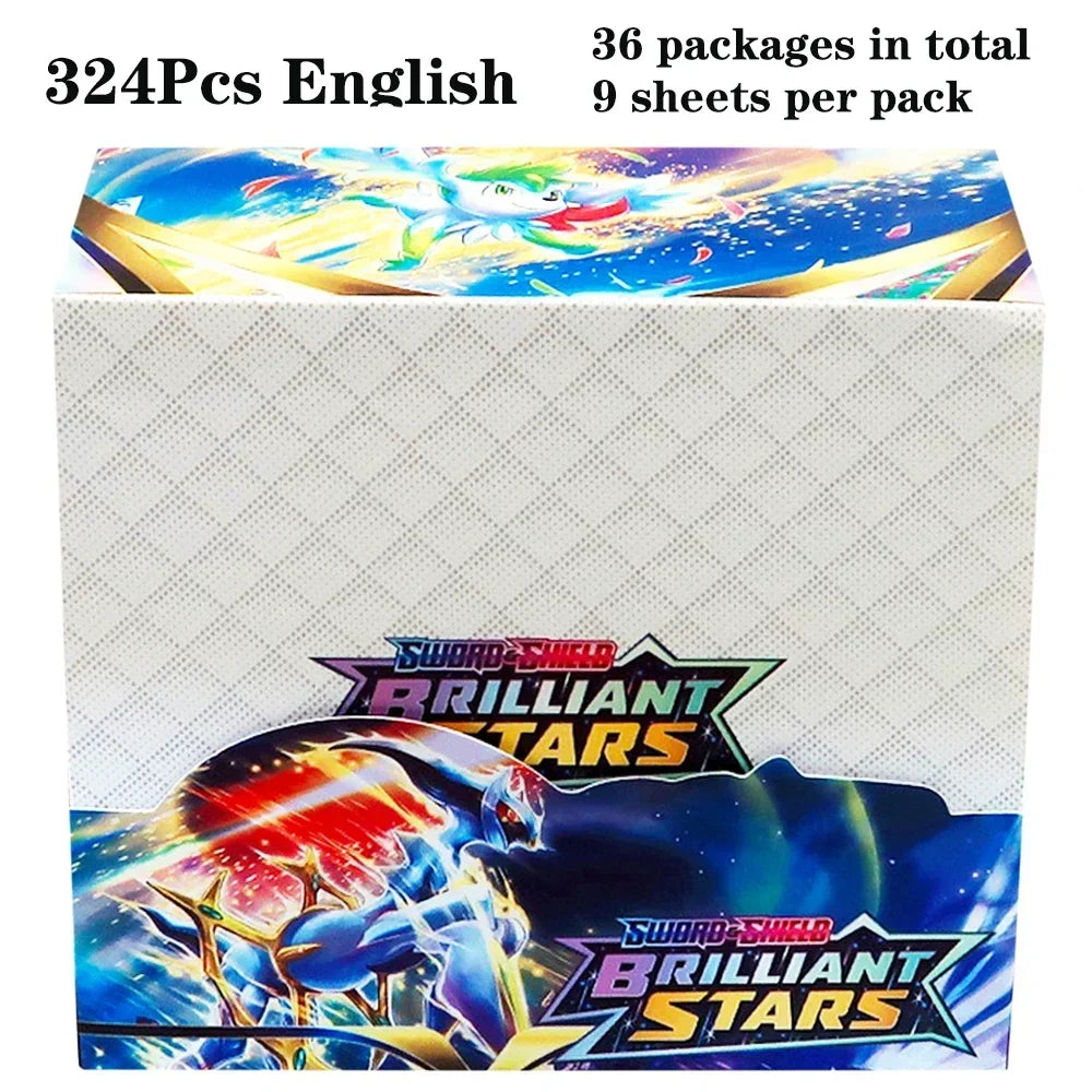 Booster Box Misti Pokémon carte collezionabili Otaku Family Store con 36 buste da 9 carte, edizione inglese, 324 carte totali