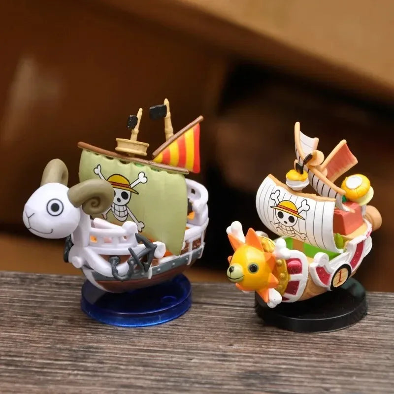 Figurina da collezione One Piece Luffy, personaggio anime, action figure di 7 cm, dettagliata e vibrante.