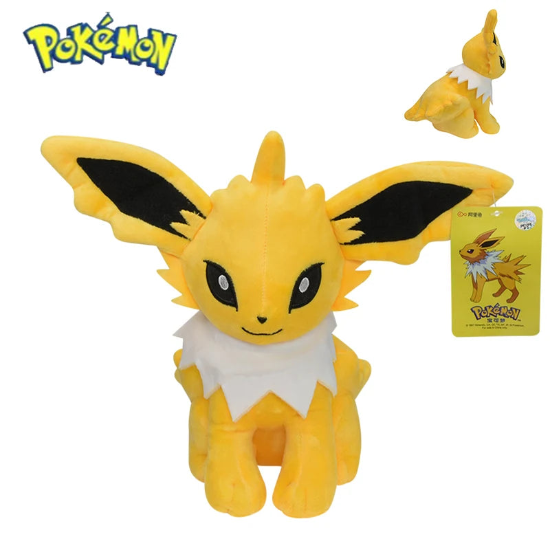 Peluche di Pokémon Umbreon, Vaporeon, Eevee, Sylveon, Flareon, Leafeon, Jolteon o Espeon di Otaku Family Store, morbida e colorata.