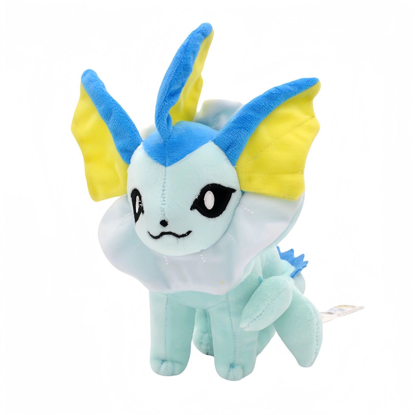 Set completo di peluche Pokémon della famiglia Eevee con Sylveon, Umbreon, Vaporeon, Flareon e Pikachu, morbidi e colorati.