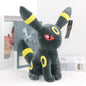 Peluche Pokémon Big Umbreon, Vaporeon, Eevee, Sylveon, Flareon, Leafeon, Jolteon ed Espeon di Otaku Family Store, morbido e colorato.