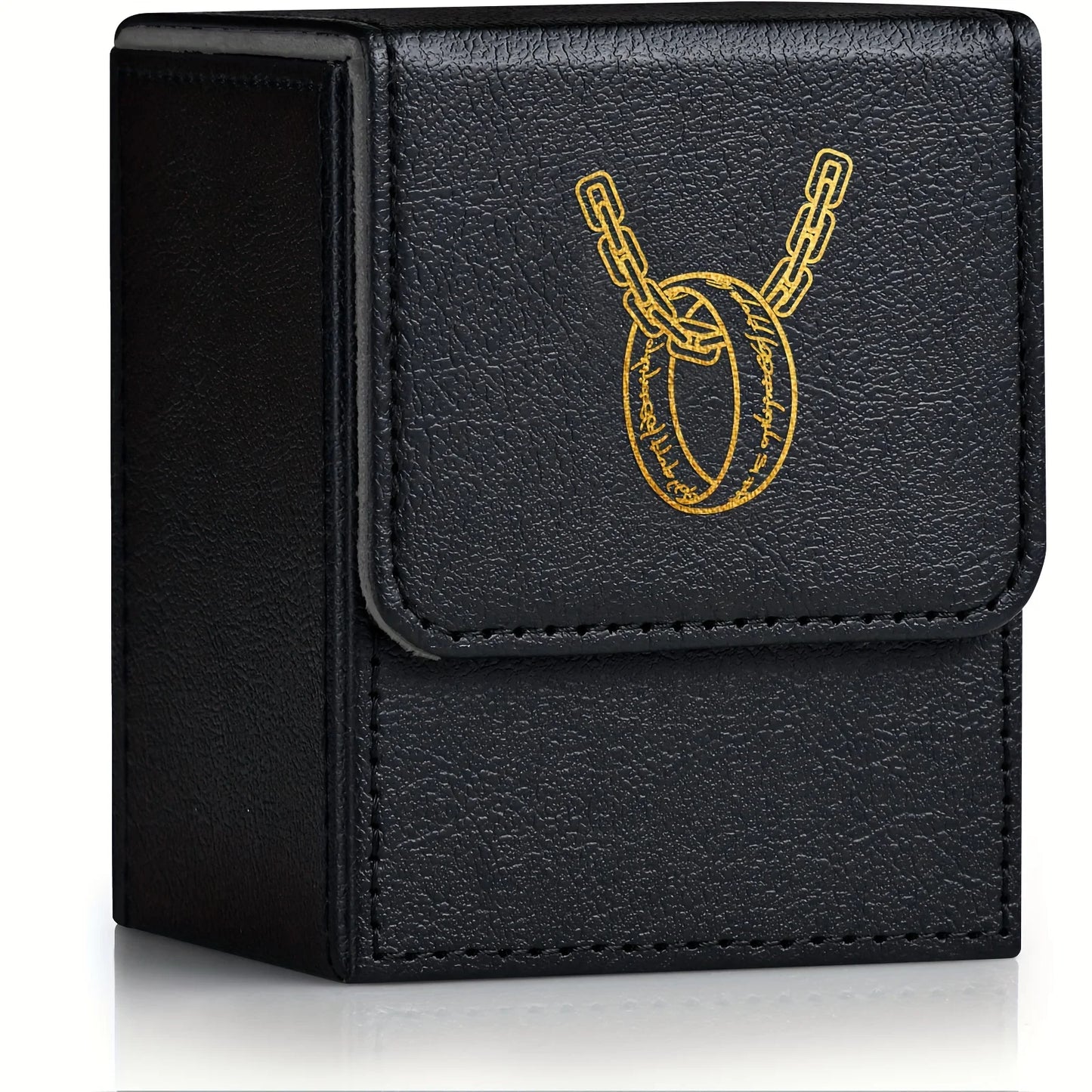 Scatola porta carte in pelle PU Otaku Family Store, capienza 100+ carte singole, ideale per Magic, Yu-Gi-Oh! e Commander.