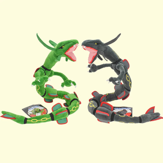 Peluche Rayquaza Pokémon della Otaku Family Store Online, morbido e dettagliato, ideale per collezionisti e fan dei Pokémon.