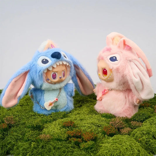 Set di vestiti carini per bambola Labubu 3.0, abbigliamento cartone animato, mini peluche 17cm, accessori moda natalizi.