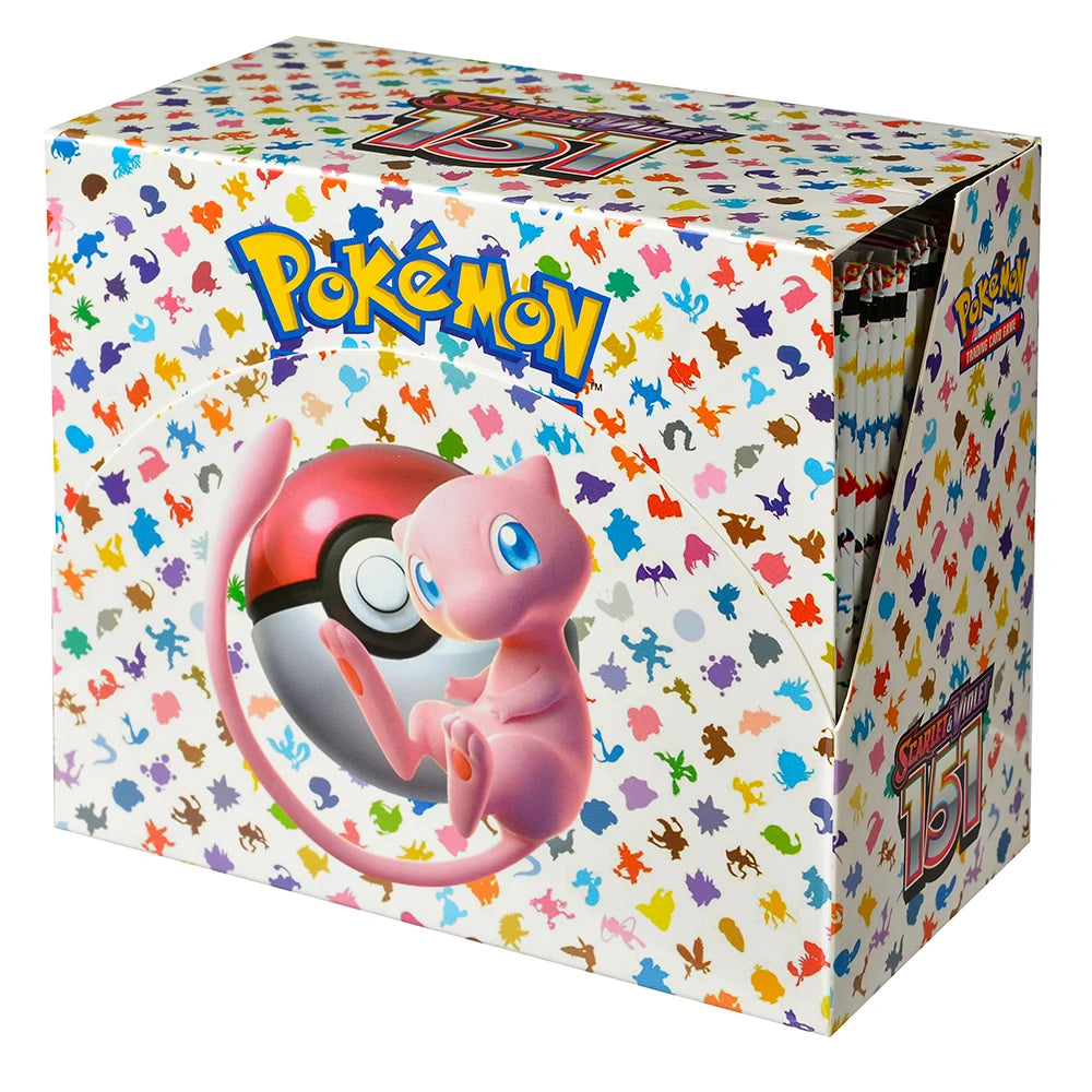Scatola di carte Pokémon TCG Evolutions con 36 pacchi, 360 carte, illustrate Pokémon e dettagli di evoluzione, marca Otaku Family Store