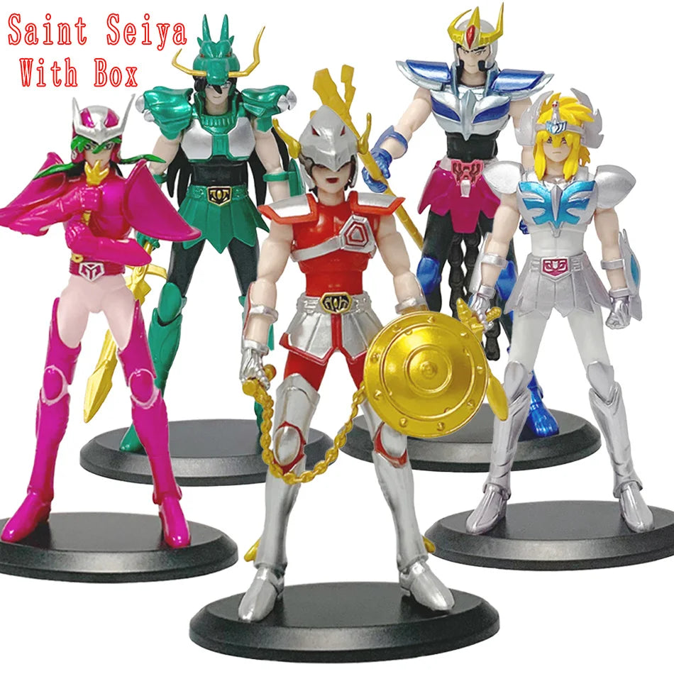 Figura d'azione della collezione Anime Phoenix Ikki, Hyoga, Seiya e Shiryu, personaggi di Saint Seiya, di Otaku Family Store Online.