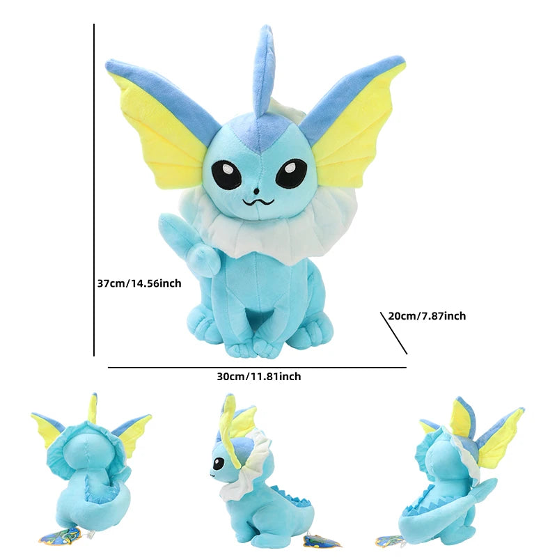 Peluche Pokémon Umbreon, Vaporeon, Eevee, Sylveon, Flareon, Leafeon, Jolteon, Espeon, morbido e colorato, perfetto per bambini e collezionisti