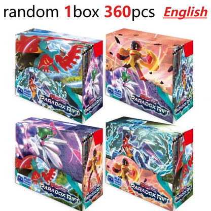 Booster Pokémon TCG Scarlet & Violet Prismatic Evolutions 151, 36 buste di carte in lingua inglese, con immagini di Pokémon colorati.