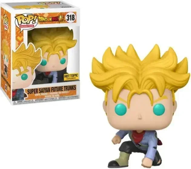Funko POP Dragon Ball Z: Super Saiyan Goku, Vegeta, Trunks e Krillin in posa, figure in vinile di Otaku Family Store Online