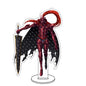 Supporto acrilico Solo Leveling Sung Jin-Woo, gadget in plastica trasparente, perfetto per collezionisti e appassionati anime.