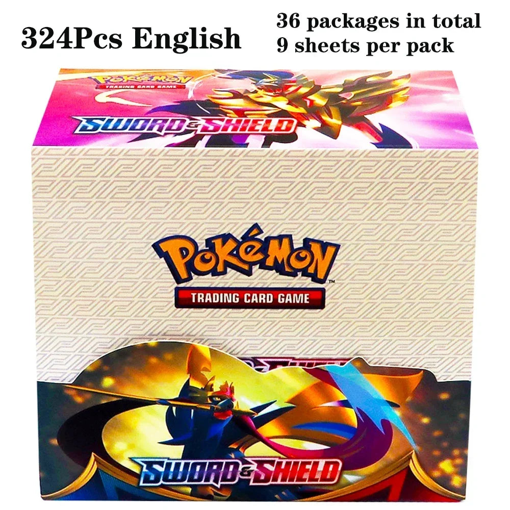 Scatola booster Misti Pokémon Carte Collezionabili Otaku Family Store con 36 buste da 9 carte, edizione inglese, 324 carte totali