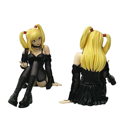 Figura d'azione Death Note di 10cm di Amane Misa in PVC, con dettagli realistici, collezione anime, modello Yagami Light e L.