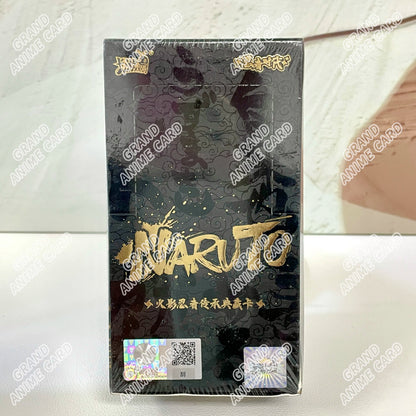 Booster box di carte Naruto KAYOU della collezione Naruto Card Collection, con immagini di personaggi e dettagli colorati