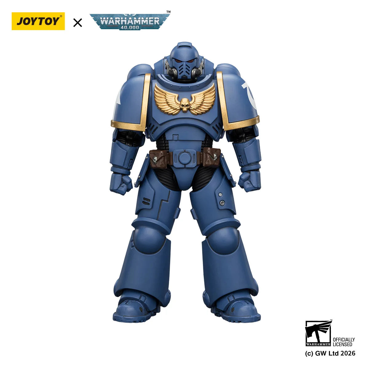 Figura d'azione Ultramarines Intercessor Warhammer 40K 1/18 Otaku Family Store, modello anime da collezione, regalo