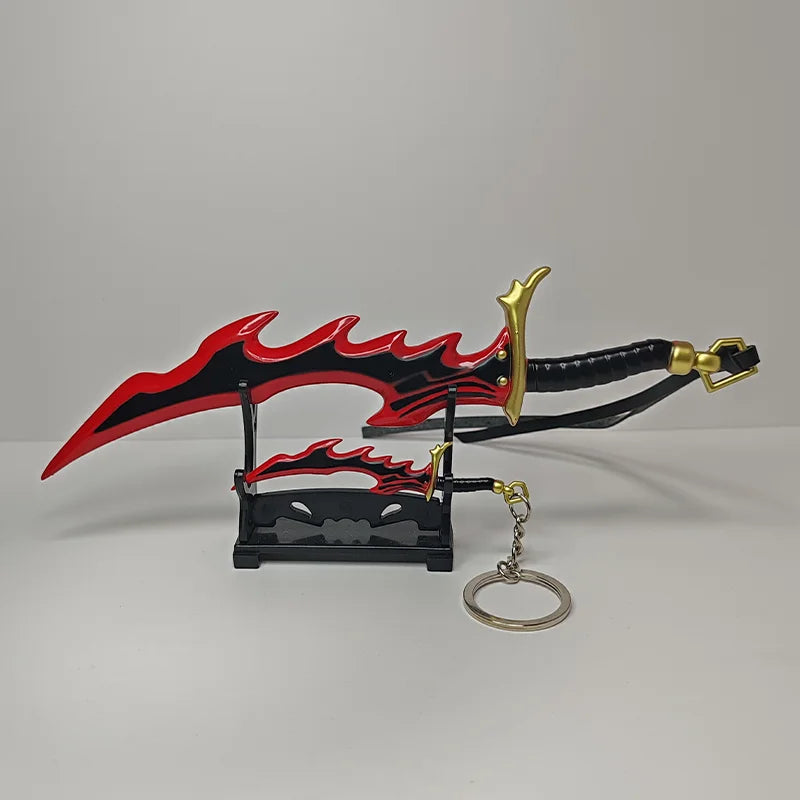 Portachiavi gadget Spada "Knight Killer" – Solo Leveling con dettagli realistici, realizzato da Otaku Family Store Online.