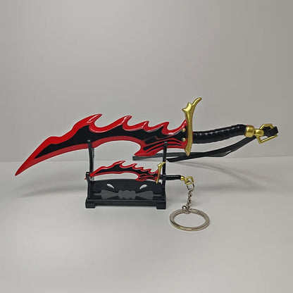 Portachiavi gadget Spada "Knight Killer" – Solo Leveling con dettagli realistici, realizzato da Otaku Family Store Online.