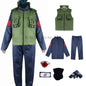 Costume cosplay HATAKE KAKASHI di Otaku Family Store Online, dettagli realistici e tessuto di alta qualità per cosplay ninja.
