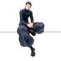 Figura d'azione Jujutsu Kaisen Satoru Gojo e Geto Suguru in PVC, altezza 13,5 cm, con dettagli dettagliati e pose dinamiche.