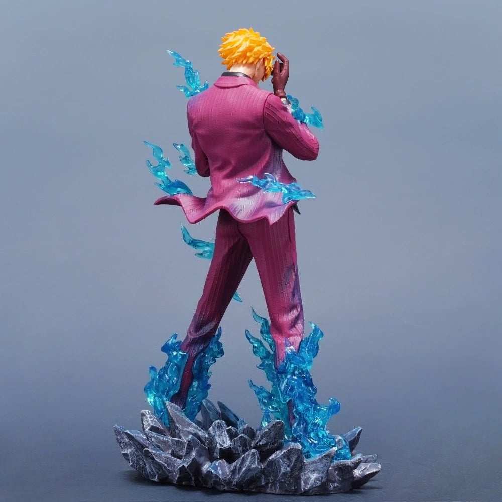 Figura action Sanji di One Piece, 25cm in PVC, statua da collezione, decorazione desktop, giocattoli e regali Otaku.
