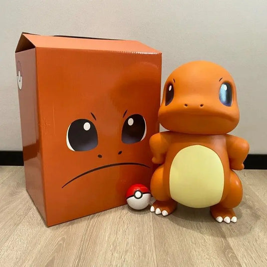 Piccolo gadget Charmander Otaku, decorazione creativa per cofano, portiera e tetto dell'auto, figurina originale e dettagliata.