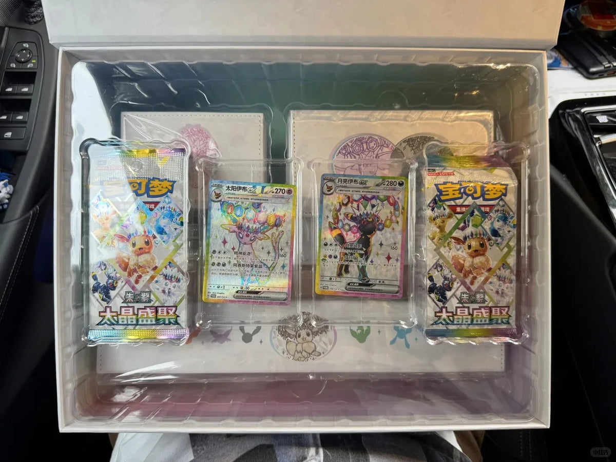Carte Pokémon EX Eevee Terastal Festival e gift box speciale, con carte PTCG e accessori, di Otaku Family Shop Online