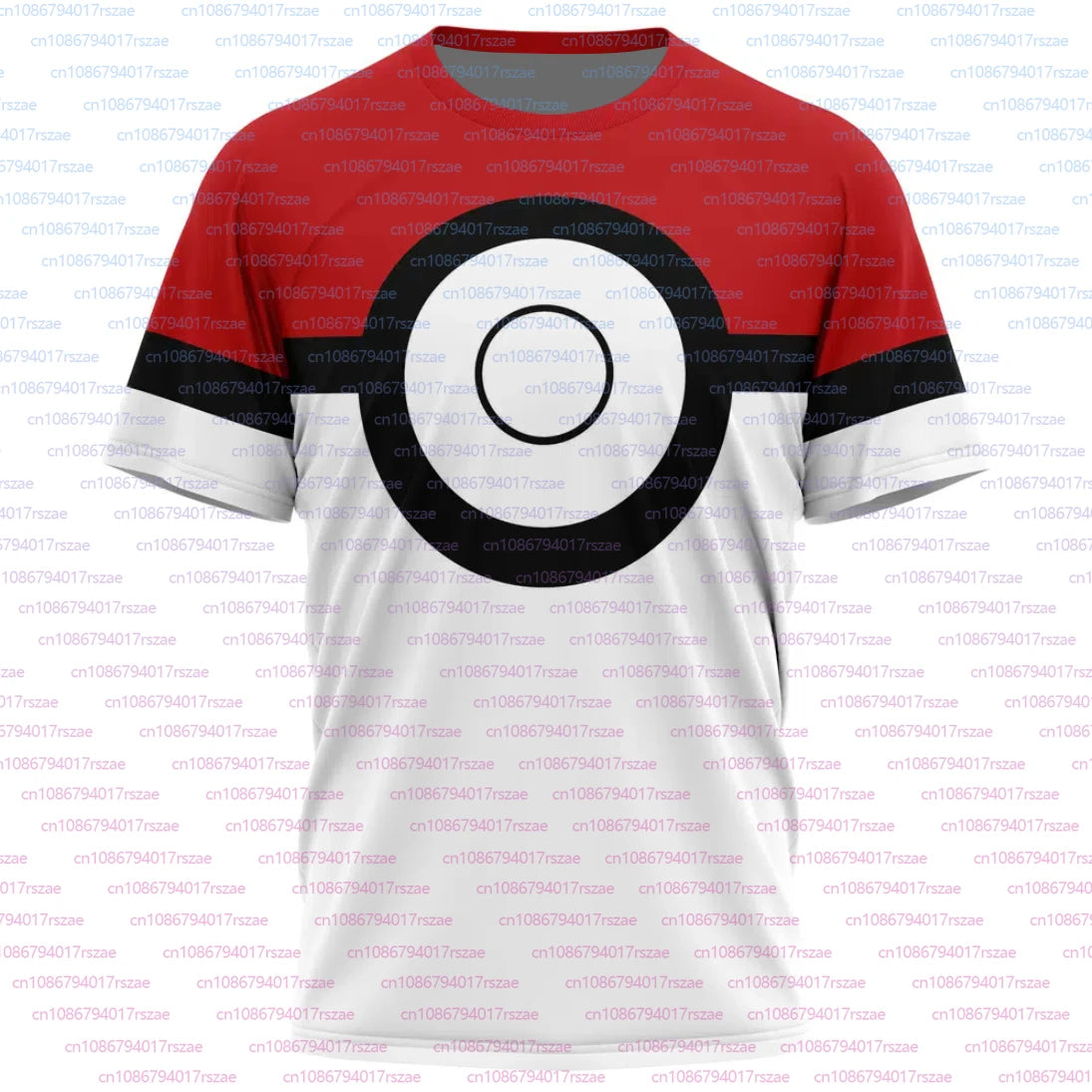 Maglietta Pokémon Pikachu e Snorlax, gadget anime giapponese, con stampe colorate di Pikachu e Snorlax su cotone bianco.
