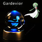 Lampada da notte a forma di sfera Pokémon Crystal con Pikachu, Gengar e Mewtwo in stile 3D, gadget di Otaku Family Shop Online