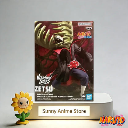 Figura d'azione Akatsuki Organization della collezione Naruto, dettagliata e colorata, brand Bandai Banpresto, perfetta per collezionisti.