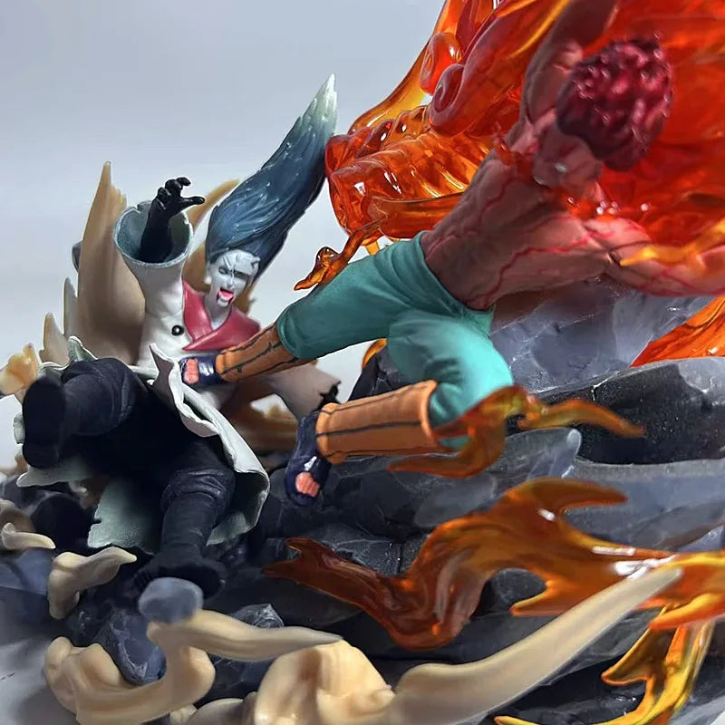 Figura d'azione Naruto Maito Gai contro Madara, Ottava porta del Chakra, rappresenta Gai della Notte in posa dinamica.