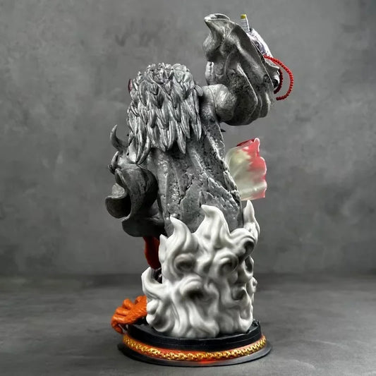Figura d'azione Minato Namikaze di 21cm da Naruto, senza scatola, con dettagli realistici e posa dinamica.