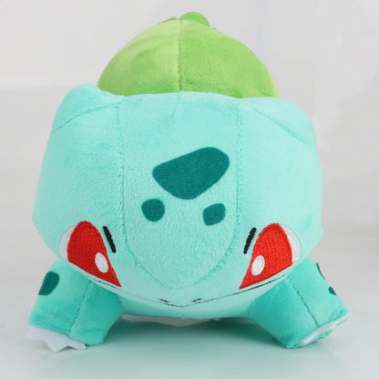 Tenero set di peluche Pokémon Pikachu, Charizard, Gengar, Squirtle, Espeon, Glaceon e Umbreon, gadget morbido e colorato.