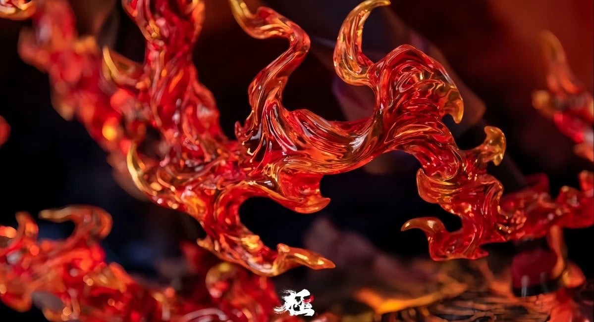 Figura d'azione Ryomen Sukuna di Jujutsu Kaisen, dettagliata e vibrante, perfetta per collezionisti e fan dell'anime.