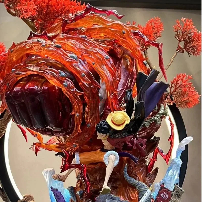 Figura d'azione Rufy — Yehuo Lufei Model (23cm) con luci LED, personaggio dettagliato e dinamico, marca Otaku Family Store Online