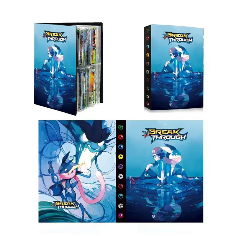 Album portadocumenti per carte Pokémon con immagini di Charizard, VMAX, GX ed EX, con 240 tasche, per collezionisti e giochi per bambini