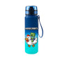 Bottiglia d'acqua portatile da 650ml in plastica con design pixel di Minecraft, resistente e a prova di perdite, ideale per sport e outdoor