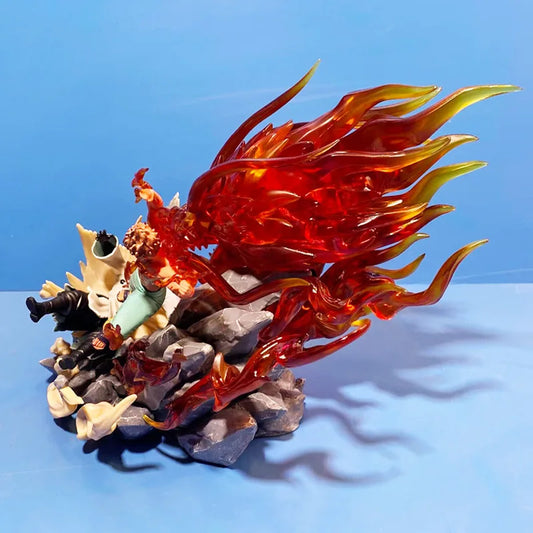 Action figure Naruto Maito Gai contro Madara, Ottava porta del Chakra, figura da collezione GAI della notte, Otaku Family Store.