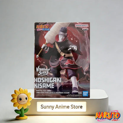 Figura d'azione dell'organizzazione Akatsuki di Naruto, marchio Bandai Banpresto, dettagliata e perfetta per collezionisti.