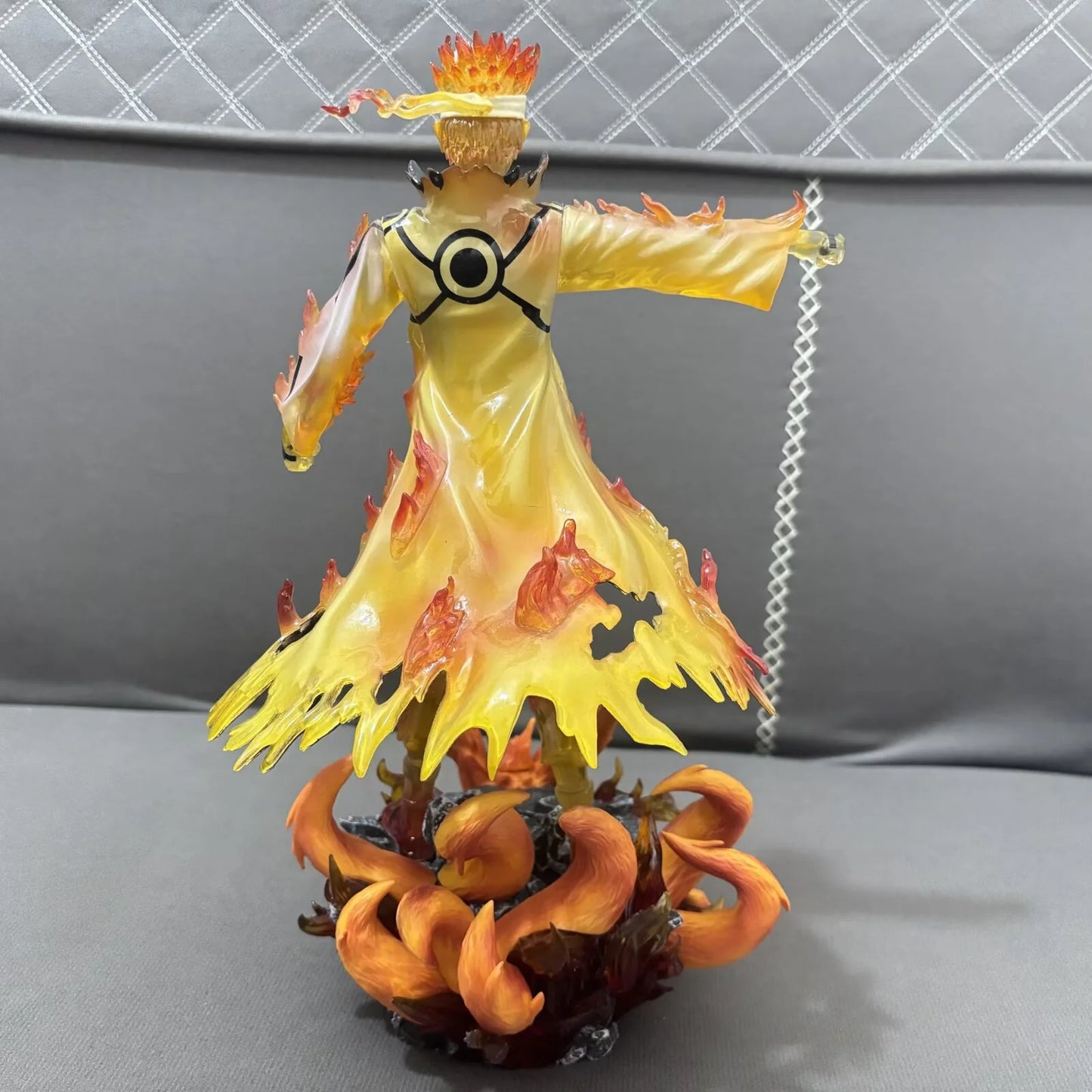 Figura d'azione Naruto Uzumaki padre e figlio, edizione limitata, 31 cm, in PVC, dettaglio realistico e collezione speciale